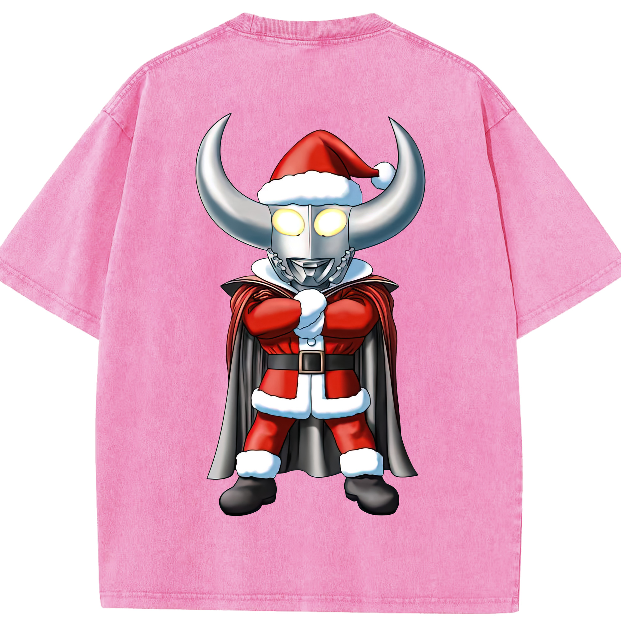 （画像用） ウルトラマン Ultraman 綿100% ヴィンテージ風 半袖Tシャツ（背面プリント）